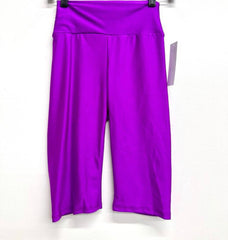 Nylon Biker Shorts (Violet)