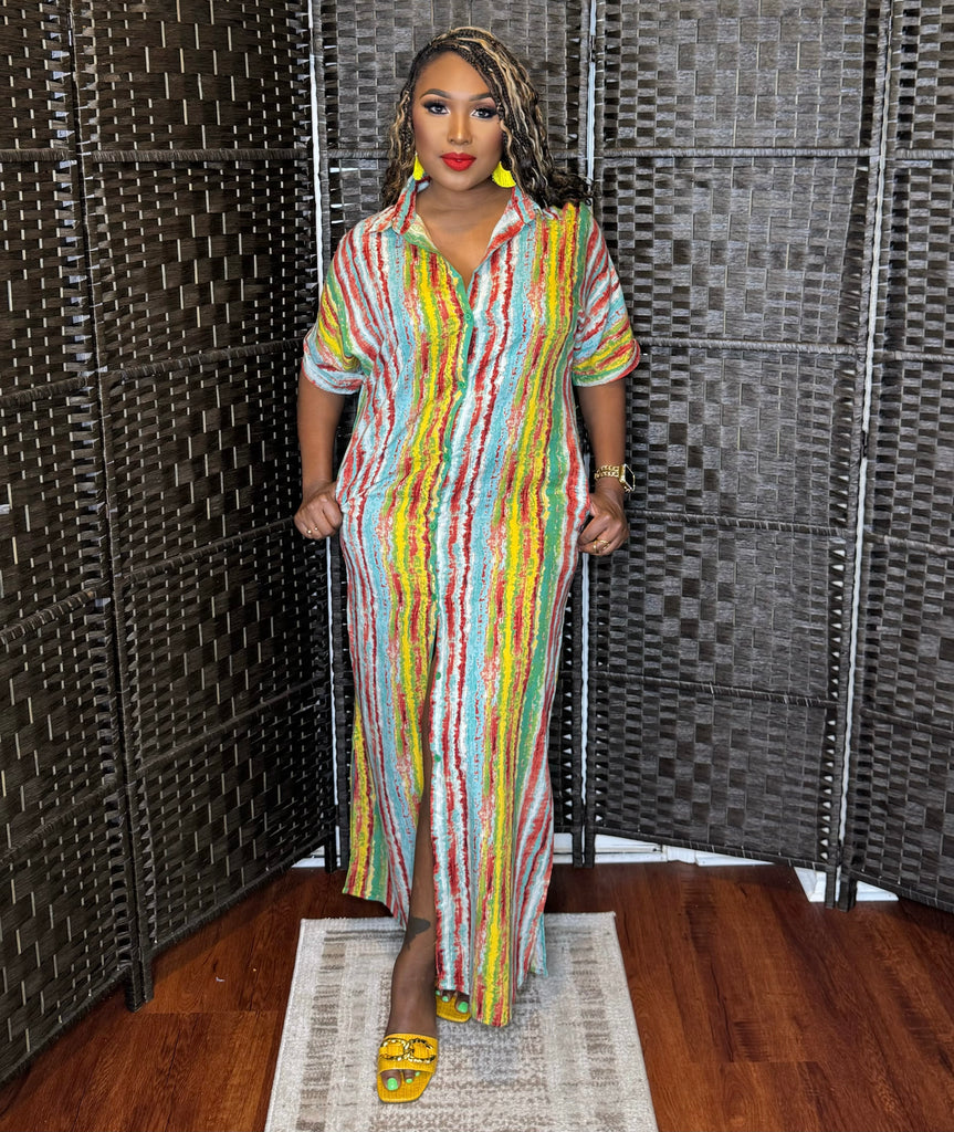 Ellarie Button Down Dress