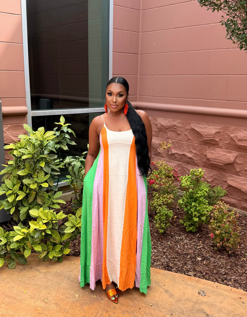 Summer Bloom Maxi Dress
