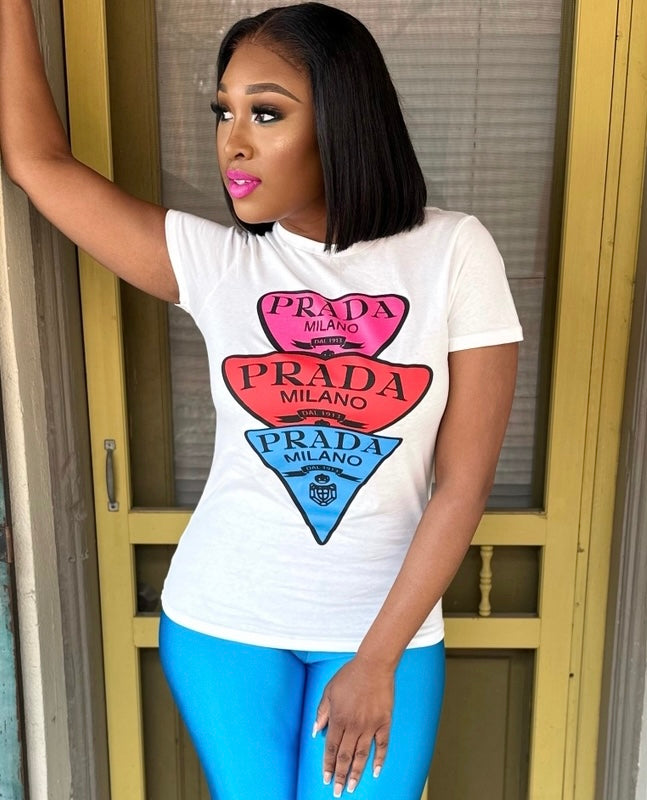 Prouda Girl Graphic TShirt