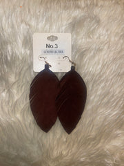 Fringe Leaf Earrings