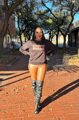 Brown Suga Sweatshirt (Black)