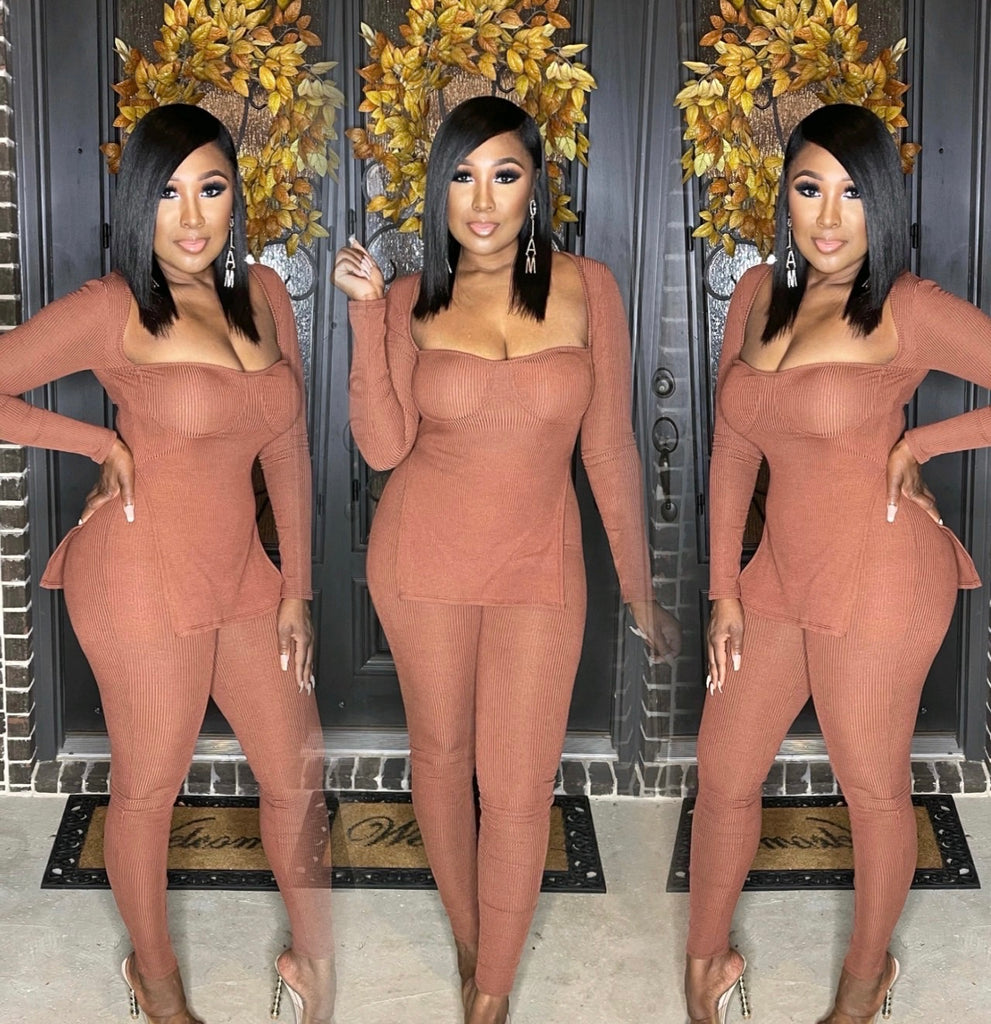 Kara Set - Brown