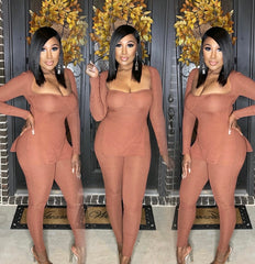Kara Set - Brown